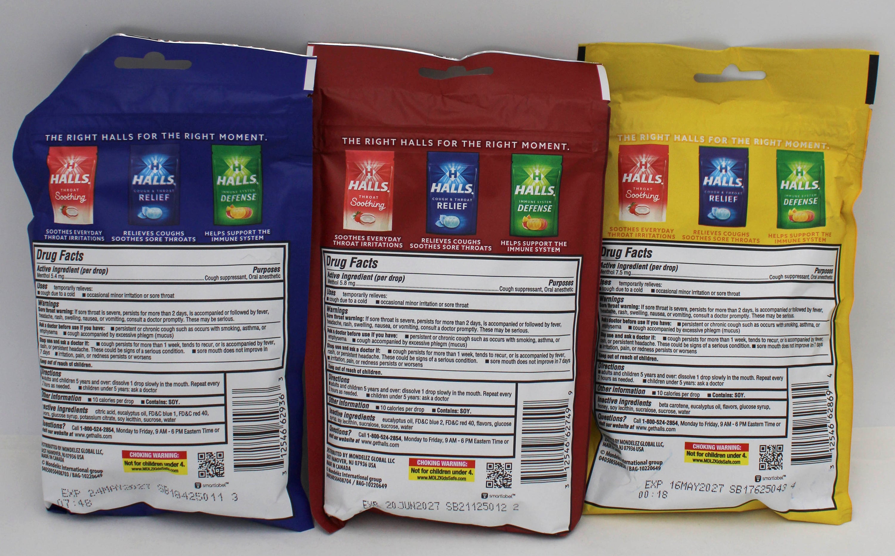 HALLS MIX 30 PC BAG FLOORSTAND BB 5/16/27