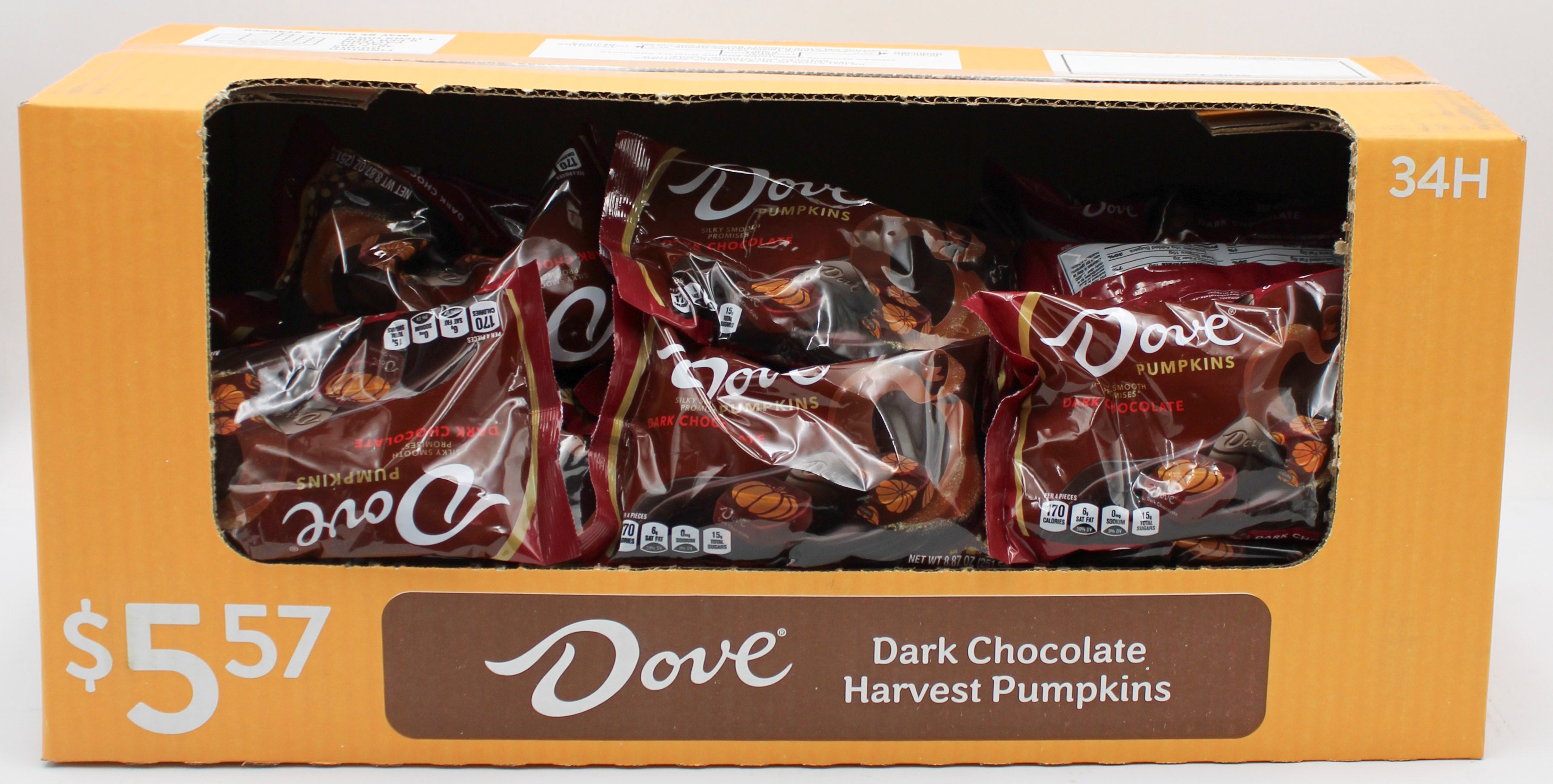 DOVE PROMISES DARK CHOCOLATE HALLOWEEN CANDY 8.87oz BB 05/31/2027