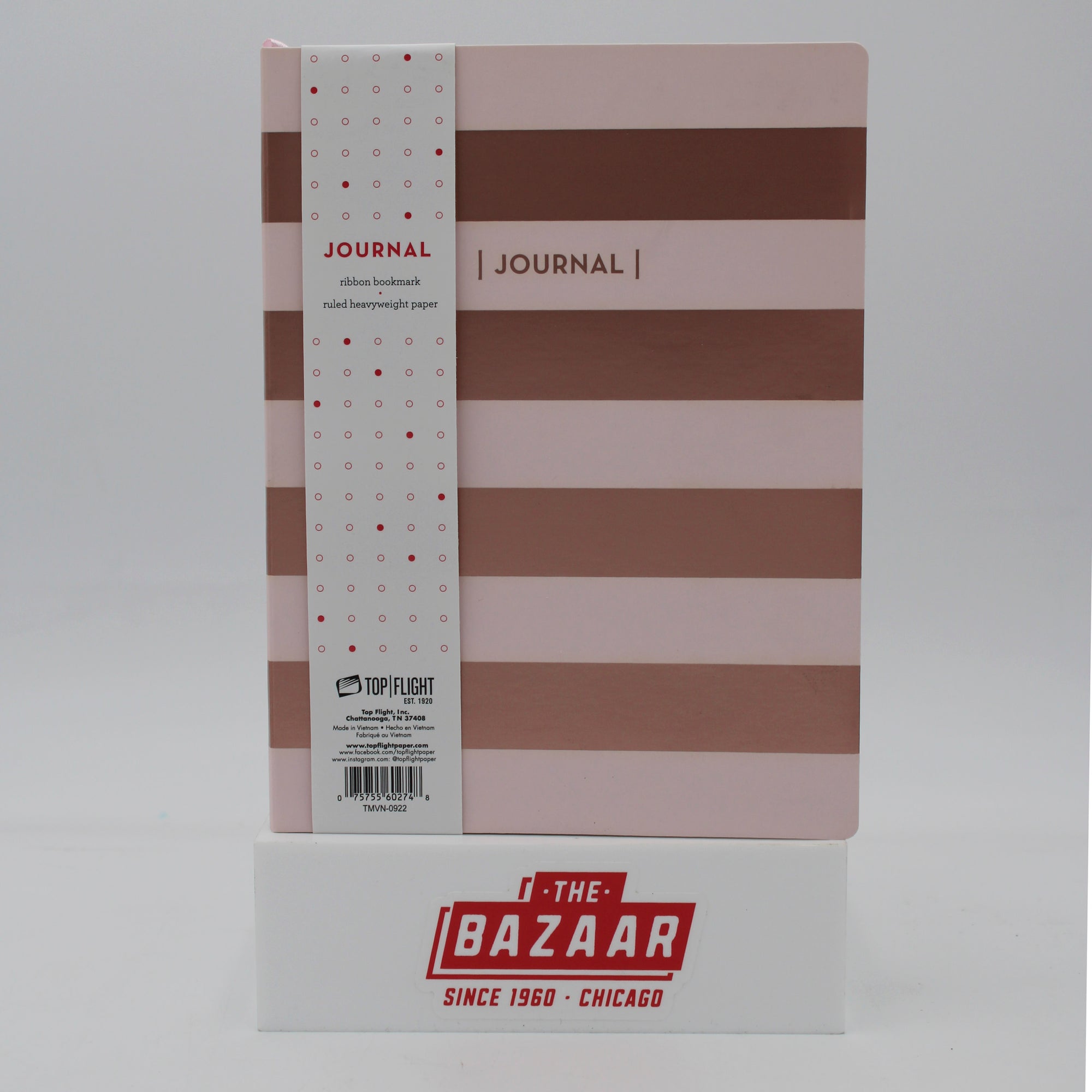 TOP FLIGHT STRIPES SOFT BOUND JOURNAL 6"x8"