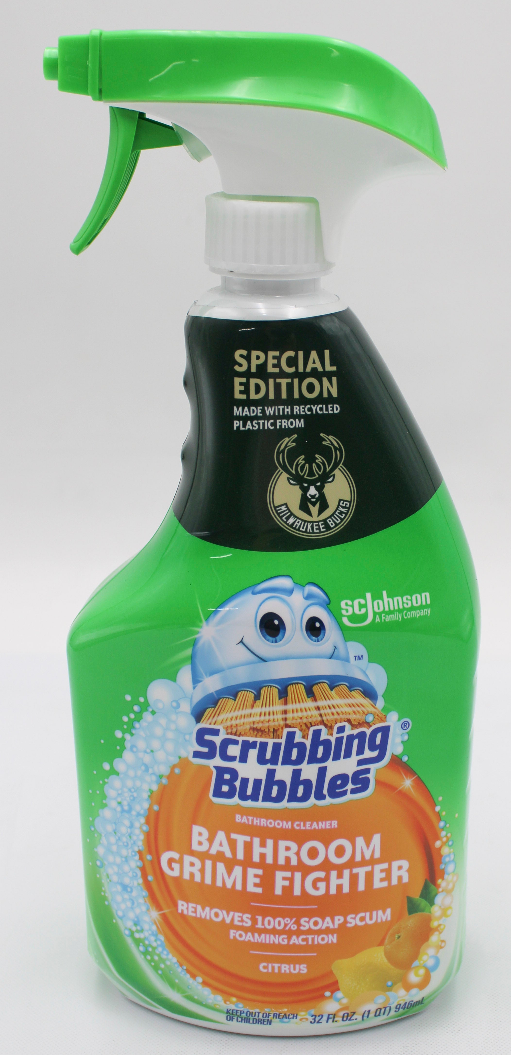 SP SCRUBBING BUBBLES BATHROOM GRIME FIGHTER 32oz CITRUS