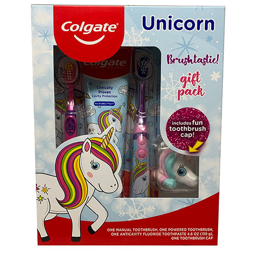 KIDS ORAL CARE 4PC(6/22)UNICORN-NI