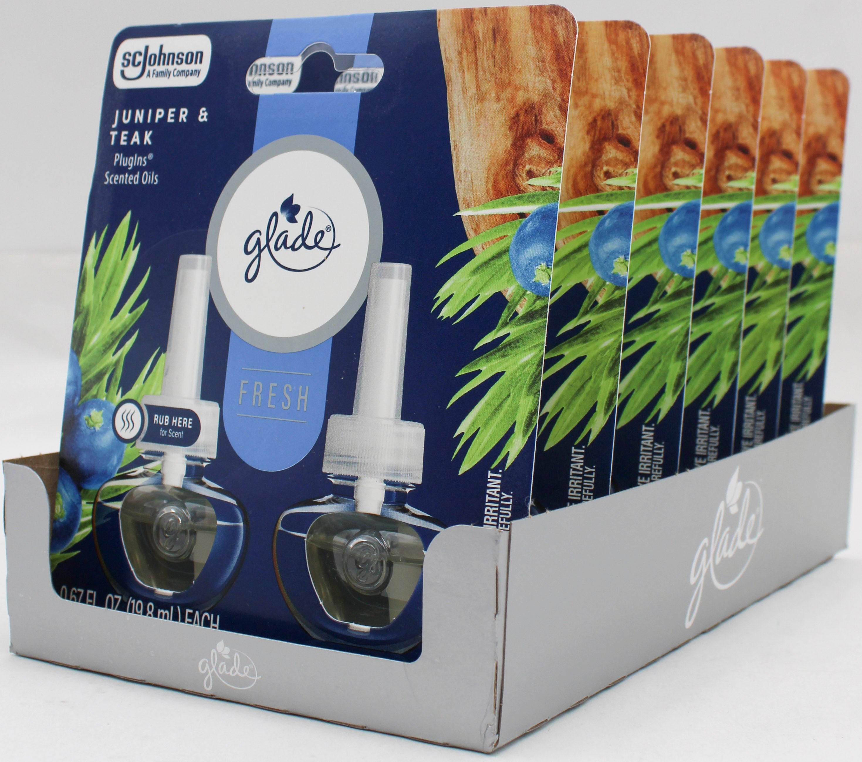 GLADE PLUGINS SCENTED OIL JUNIPER & TEAK 2ct 0.67floz US
