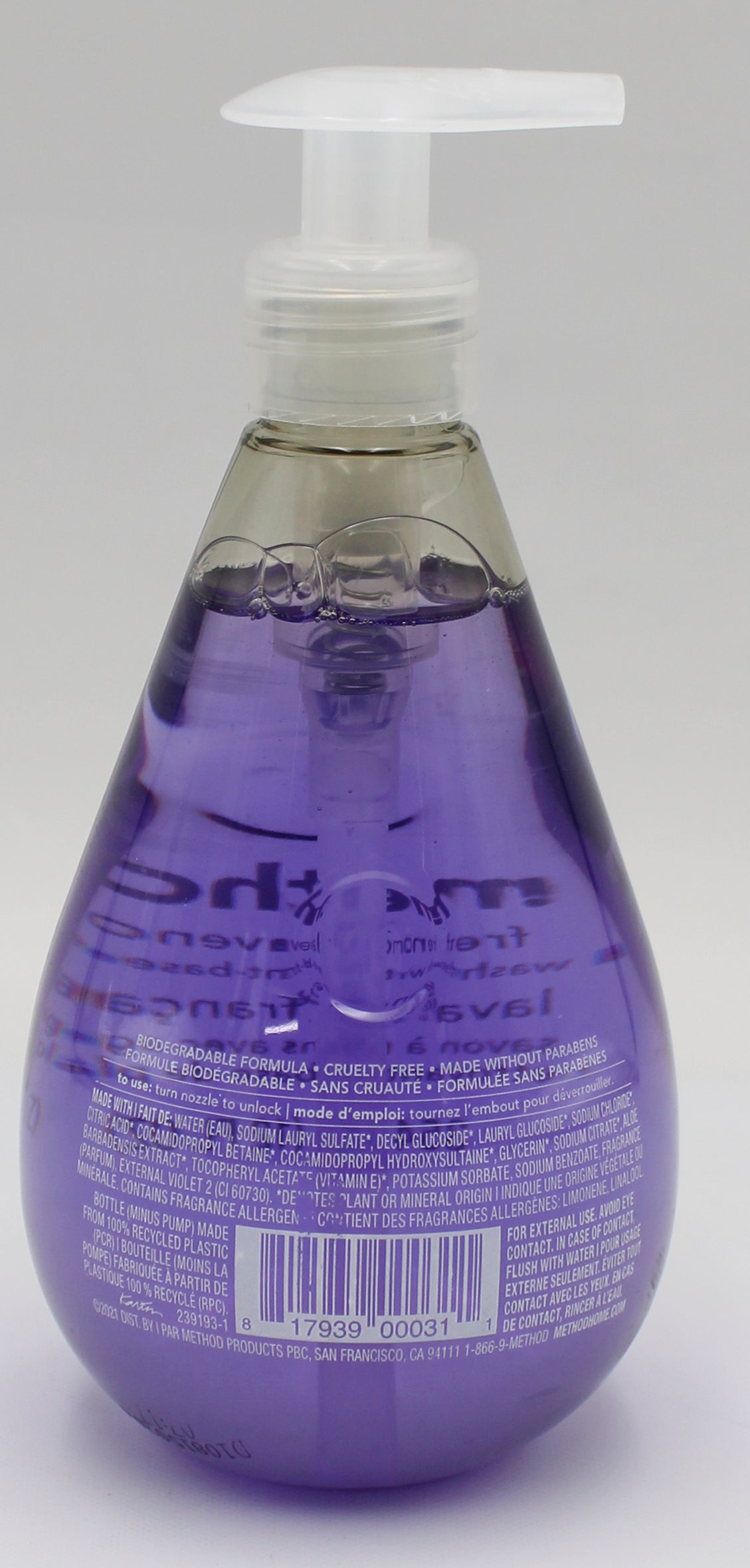 Method Gel Hand Wash Lavender 12oz – Wholesale