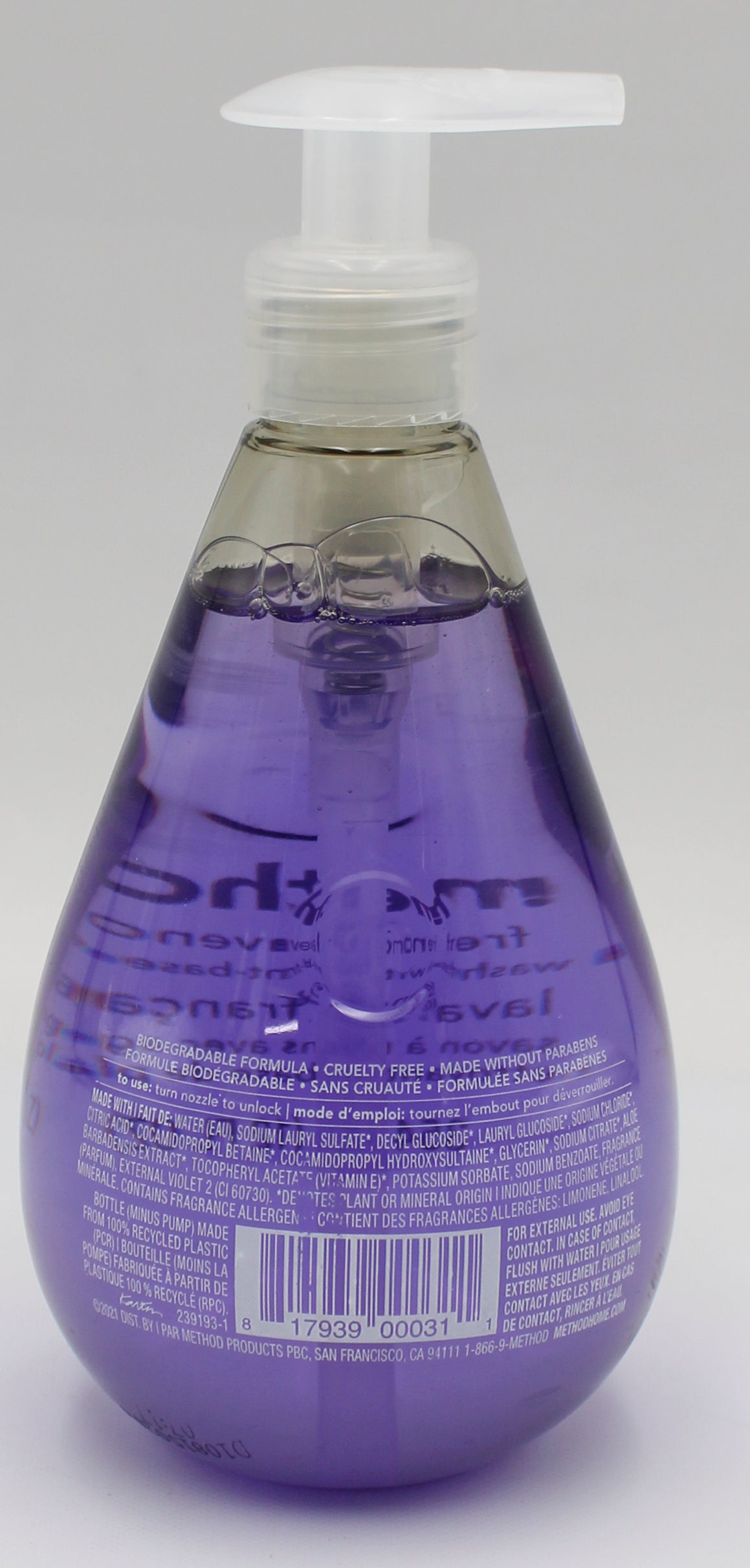 Method Gel Hand Wash Lavender 12oz – Wholesale