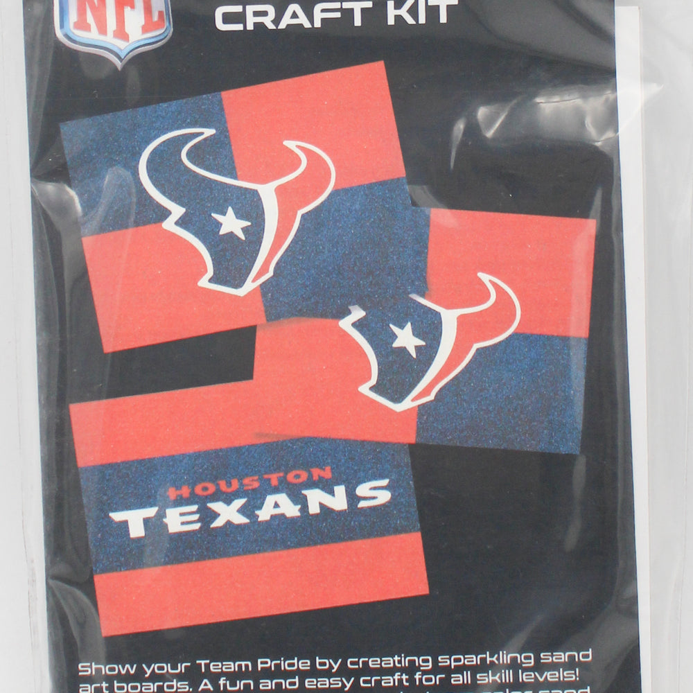 NFL HOUSTON TEXANS SAND ART CRAFT KIT