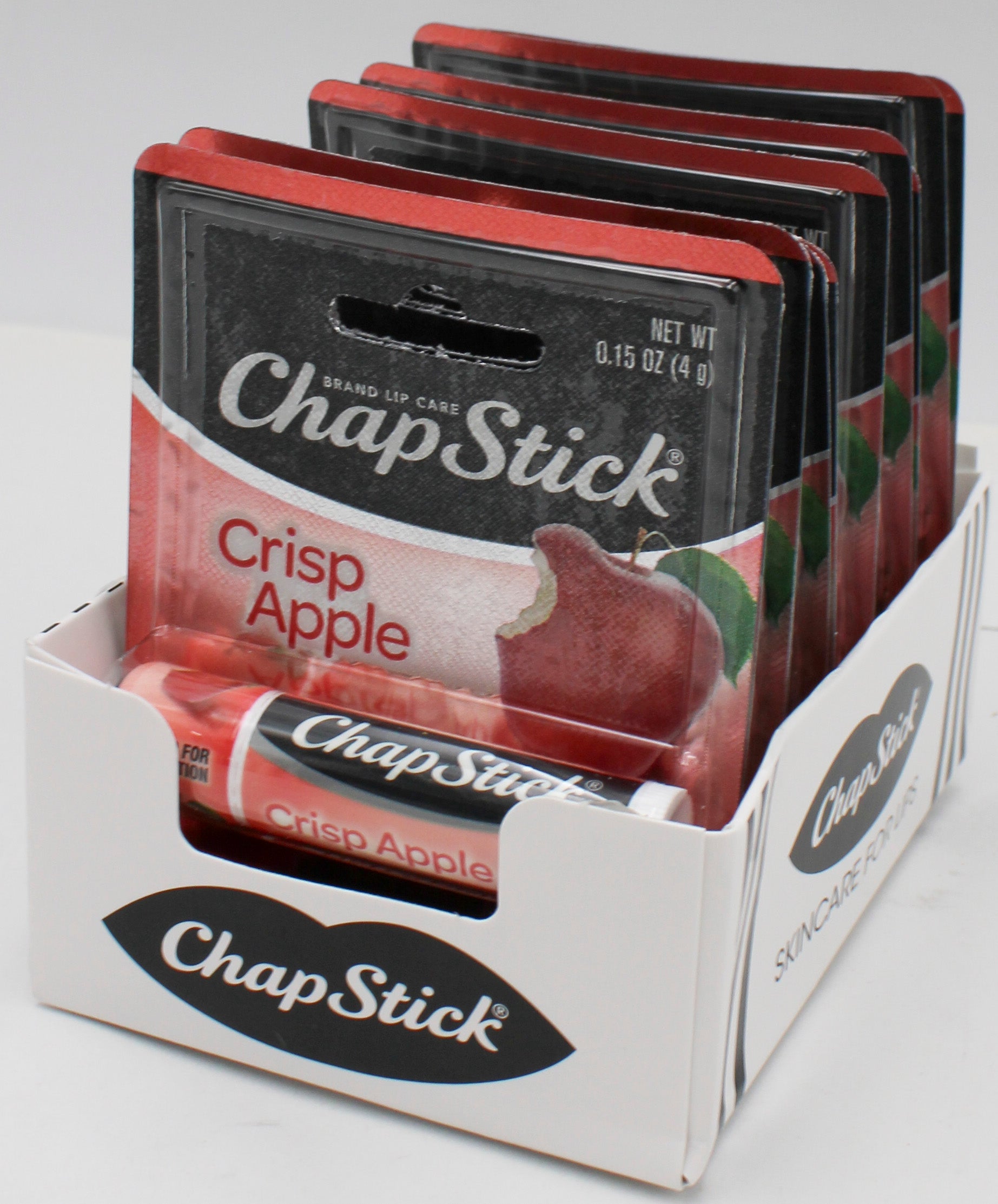 CHAPSTICK CRISP APPLE CARDED .15oz exp 2/28/2028