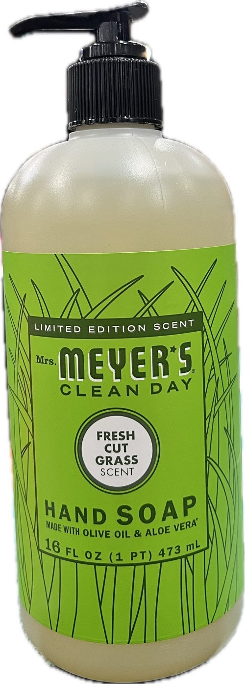SP MEYER'S HAND SOAP FRESH CUT GRASS SCENT 16oz