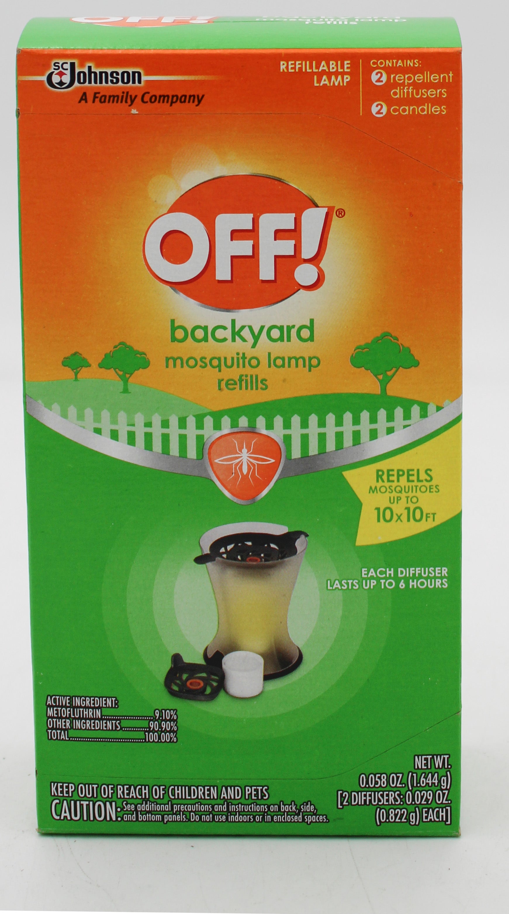 SP OFF MOSQUITO LAMP REFILL 2CT 0.058oz US.