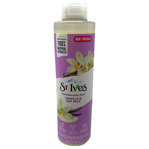 ST.IVES BODY WASH 22oz-VANLLA/OAT