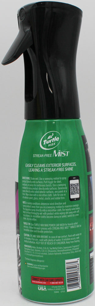 SP TURTLE WAX SLICK SHINE QUICK DETAILER 20oz WATERLESS WASH