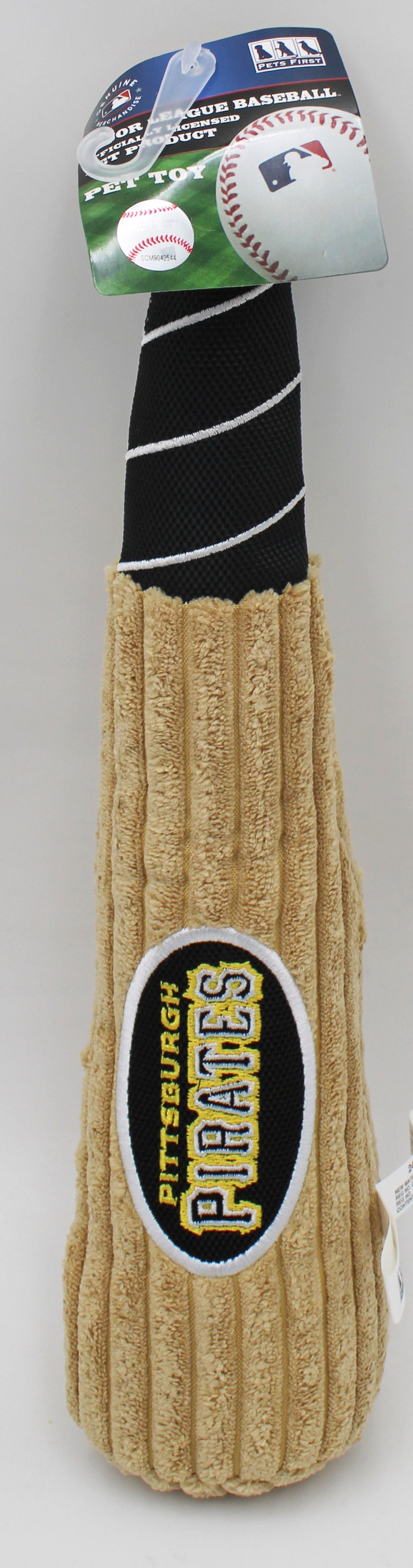 MLB Pittsburgh Pirates Bat Dog Toy | Wholesale Pet Toy