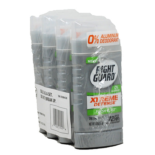 RIGHT GUARD ANTIPERS DEO FRESH BLAST 3.0OZ 4-CT(NOT FOR INDV.SALE)