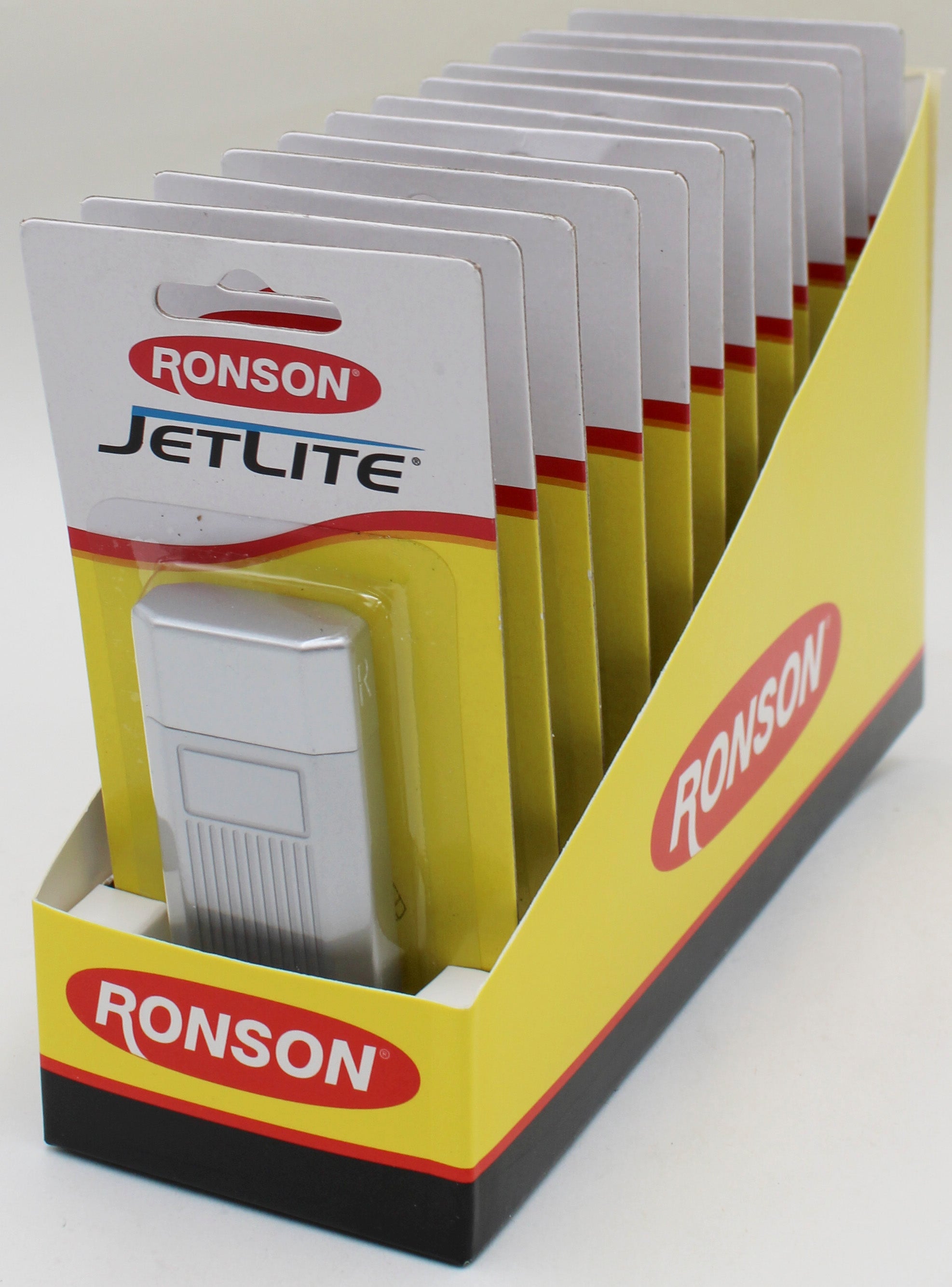 RONSON JETLITE BUTANE LIGHTER IN PDQ NI
