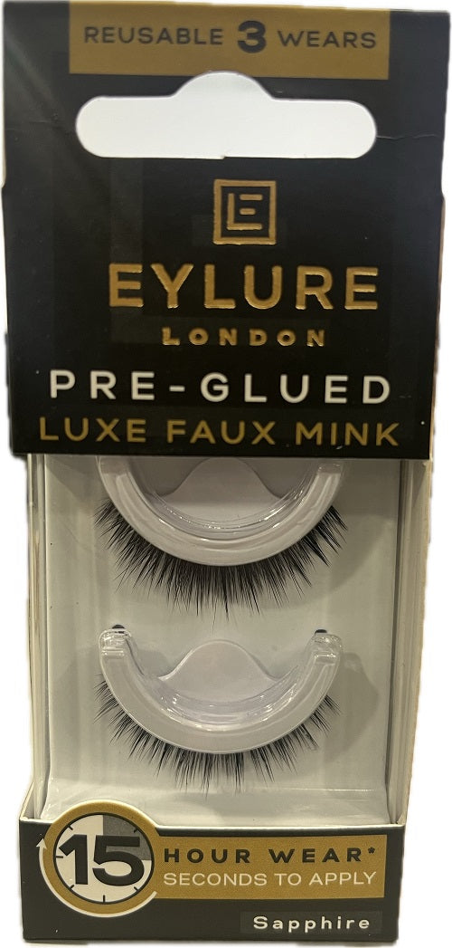 SP EYLURE LONDON PRE GLUED LUXE FAUX MINK LASHES