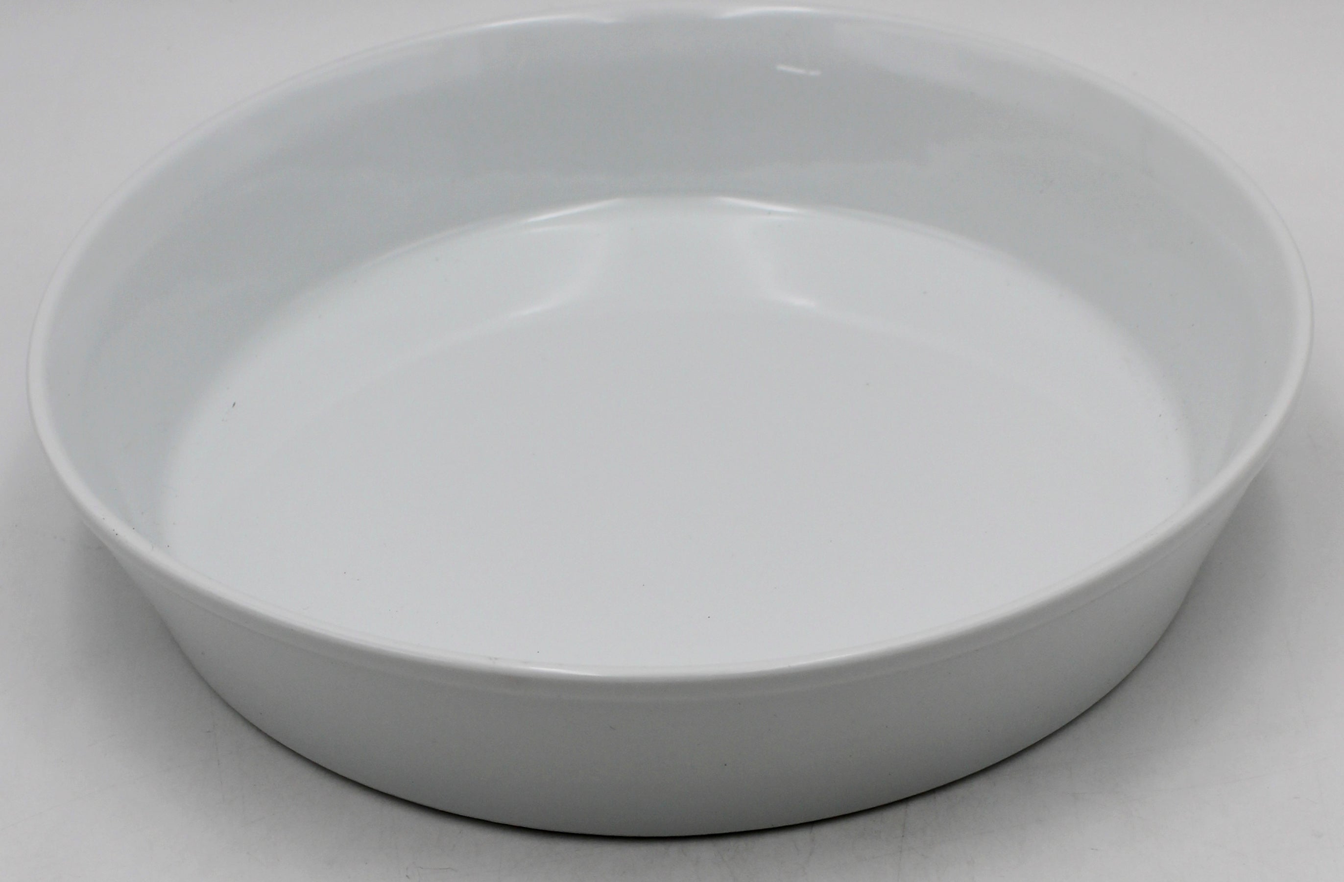 OUR TABLE 9.5IN PIE PLATE - CERAMIC WHITE NI