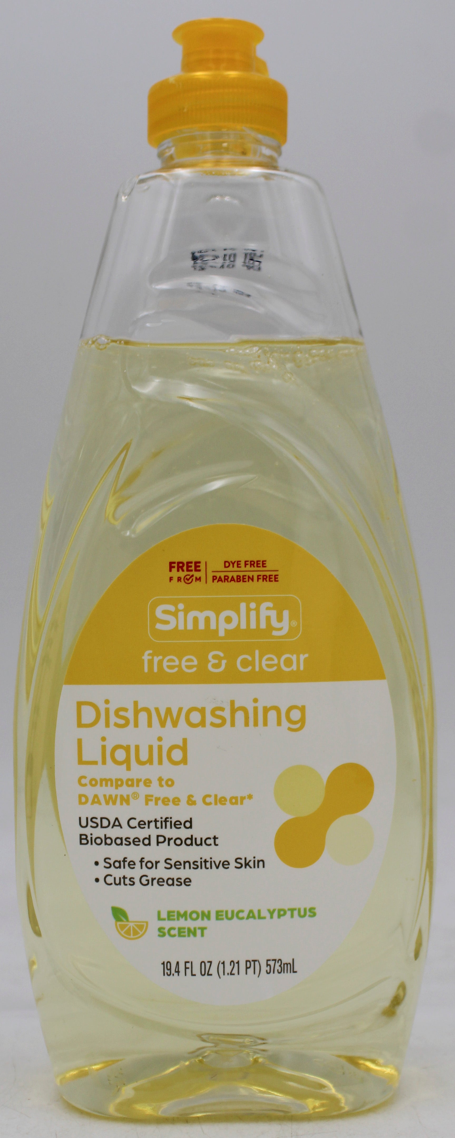 RITE AID SIMPLIFY DISH LIQUID LEMON EUCALYPTUS 19.4Z