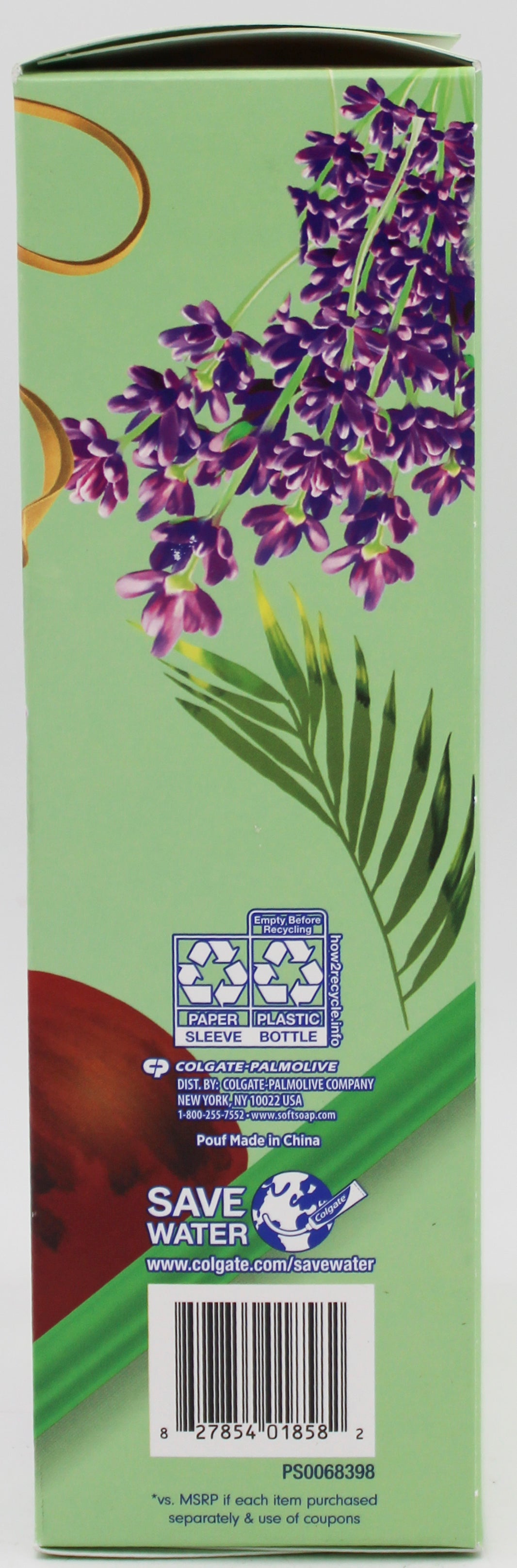 SOFTSOAP BODY WASH COCONUT GIFT SET 2pc W/ LOOFAH NI