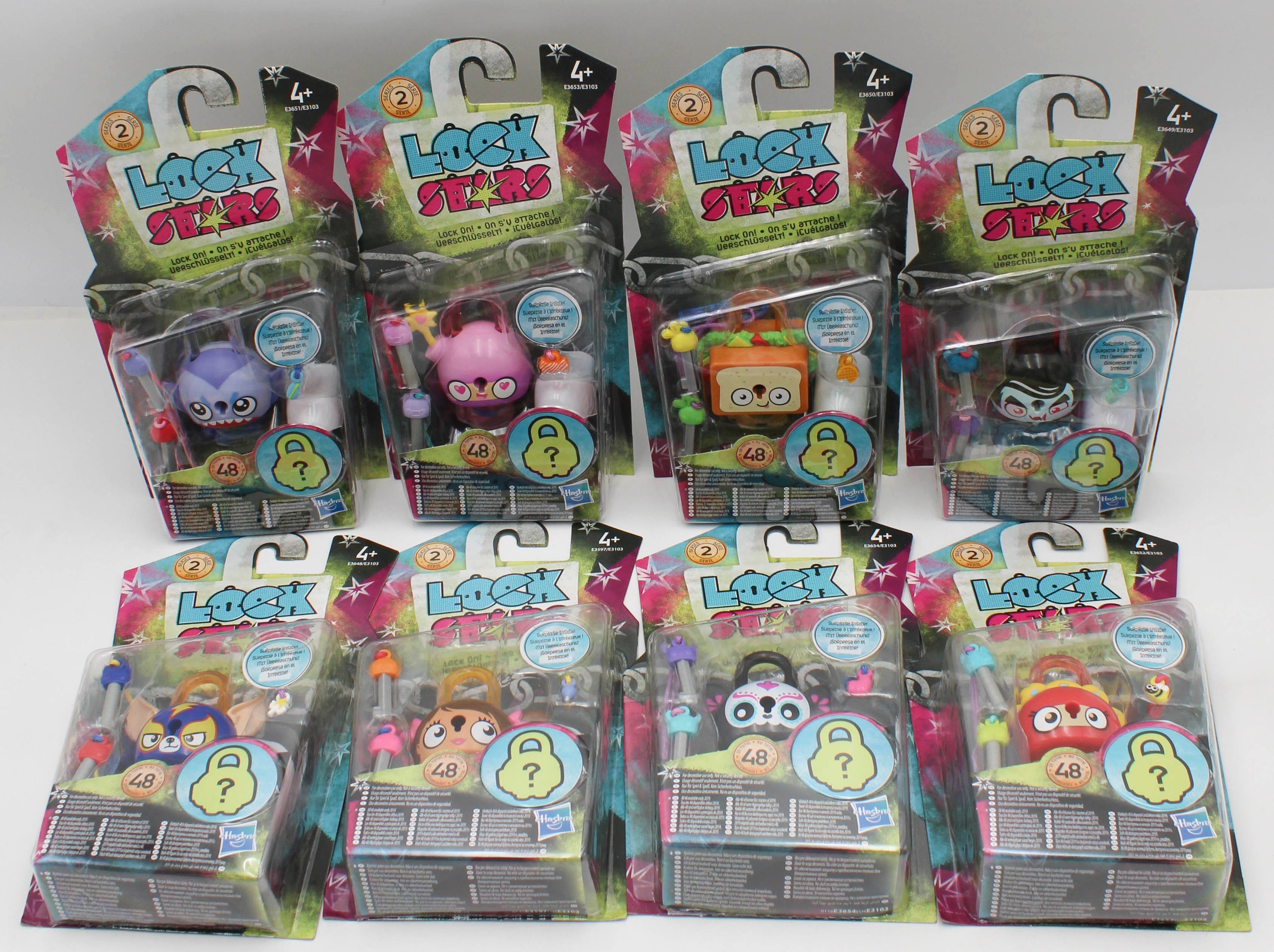 LOCK STARS LOCK ON FIGURINES ASSORTED.