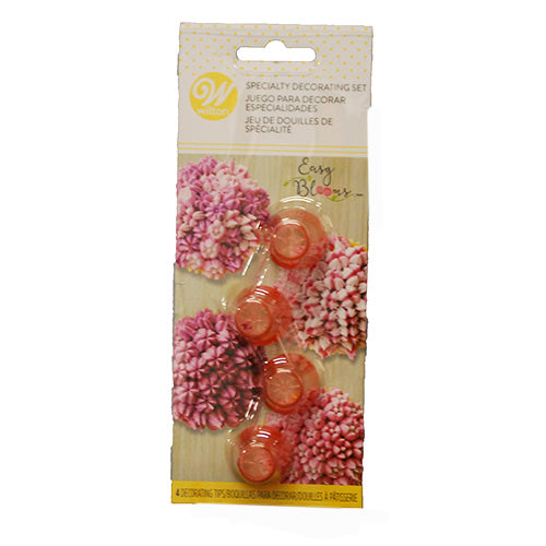 WILTON TIP PLASTIC SET MINI BLOOMS 4CT