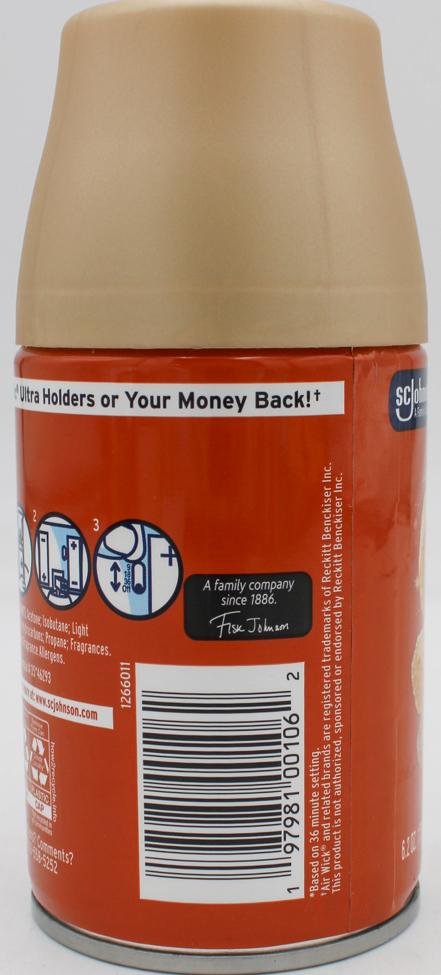 SP GLADE SPRAY REFILL 6.2oz-PUMPKIN & GINGER