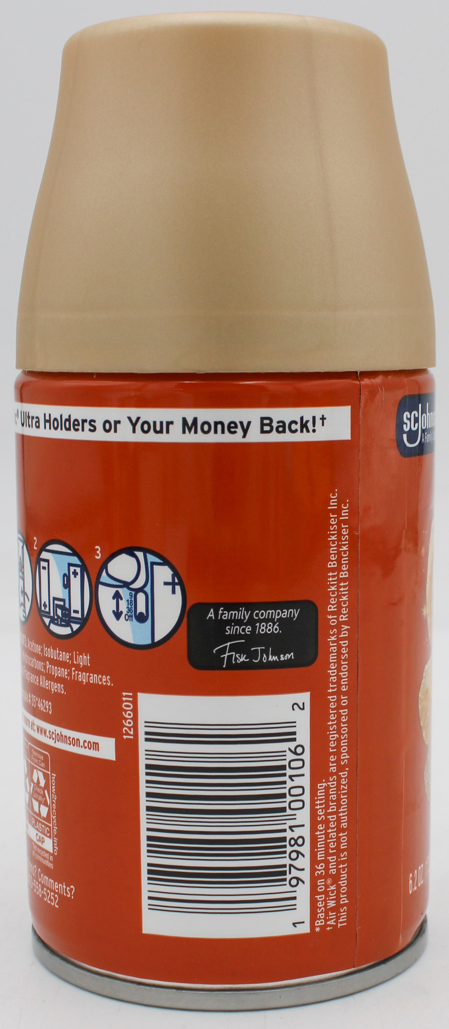 SP GLADE SPRAY REFILL 6.2oz-PUMPKIN & GINGER