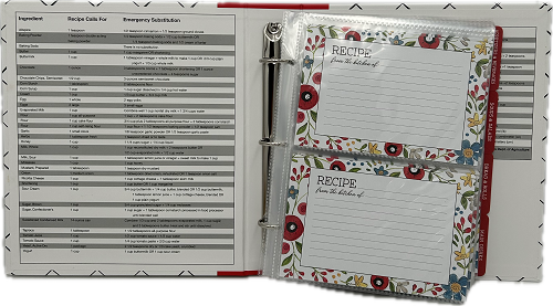 CLASSIC KITCHEN RECIPE BINDER