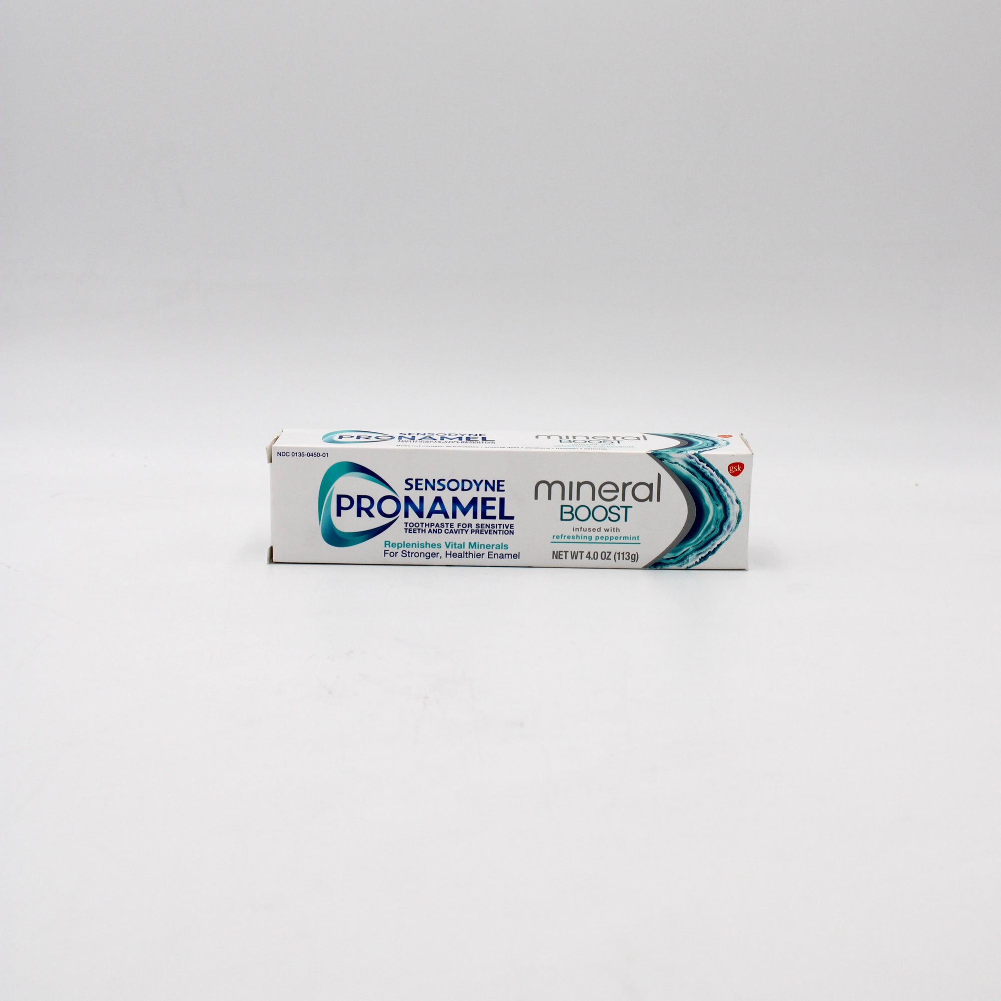 SENSODYNE PRONAMEL MINERAL BOOST TOOTHPASTE PEPPERMINT 4oz EXP 1/20/26 - NI"