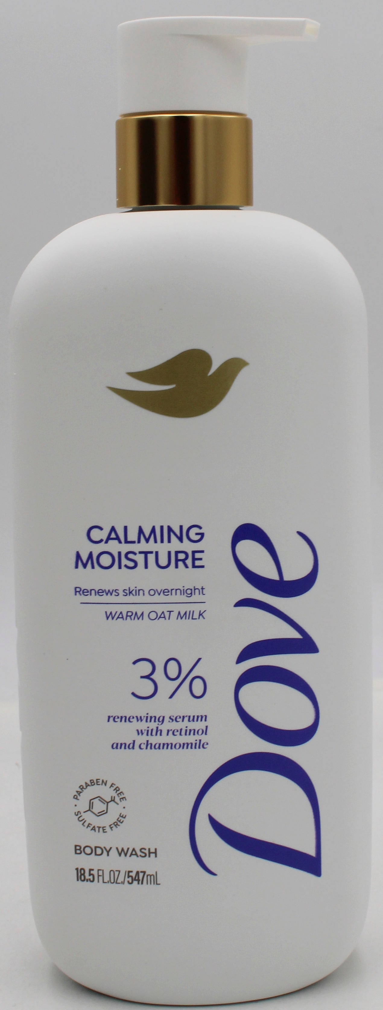 DOVE BODYWASH CALMING MOISTURE 18.5oz