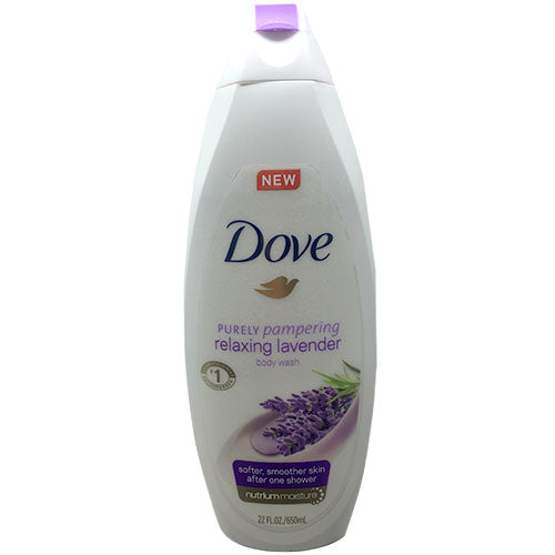 DOVE DODY WASH 22oz-RELAXNG LAVNDR