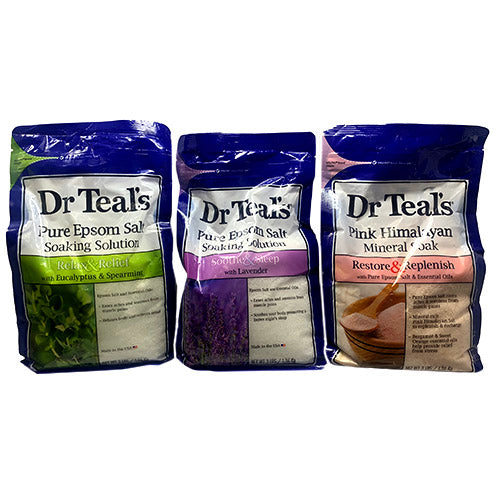 SP DR TEAL'S EPSOM SALT BAG 3LBS ASST