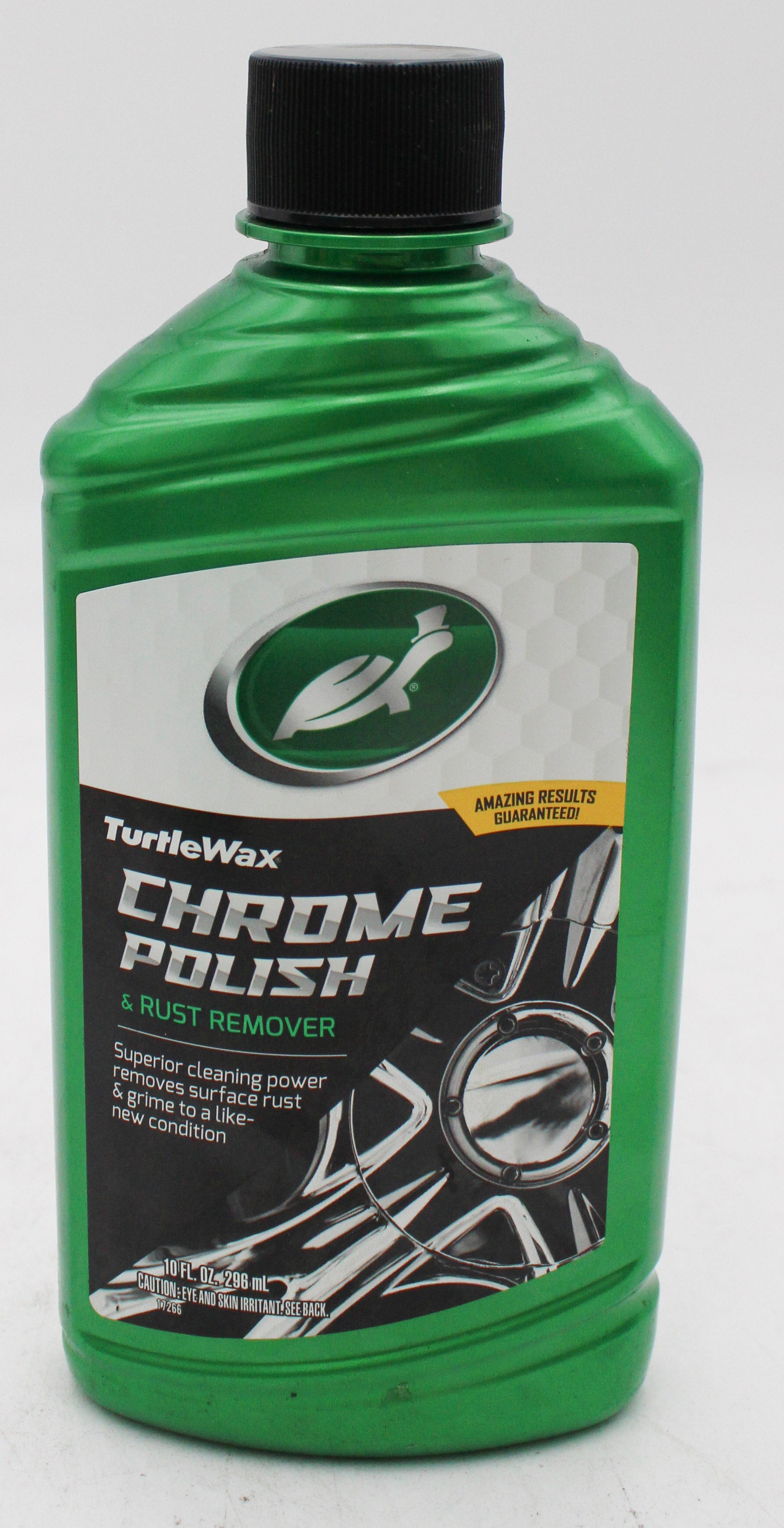 SP TURTLE WAX CHROME POLISH AND RUST REMOVER 10oz