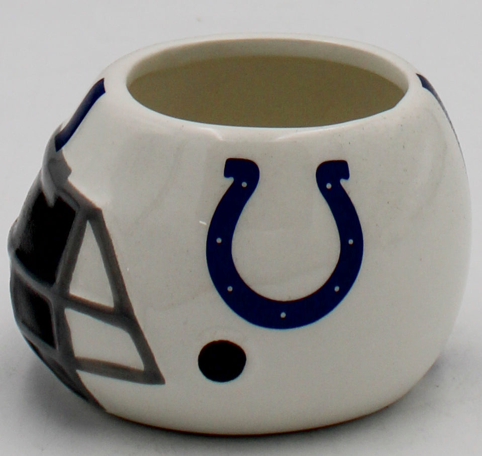 INDIANAPOLIS COLTS SMALL CERAMIC HELMET