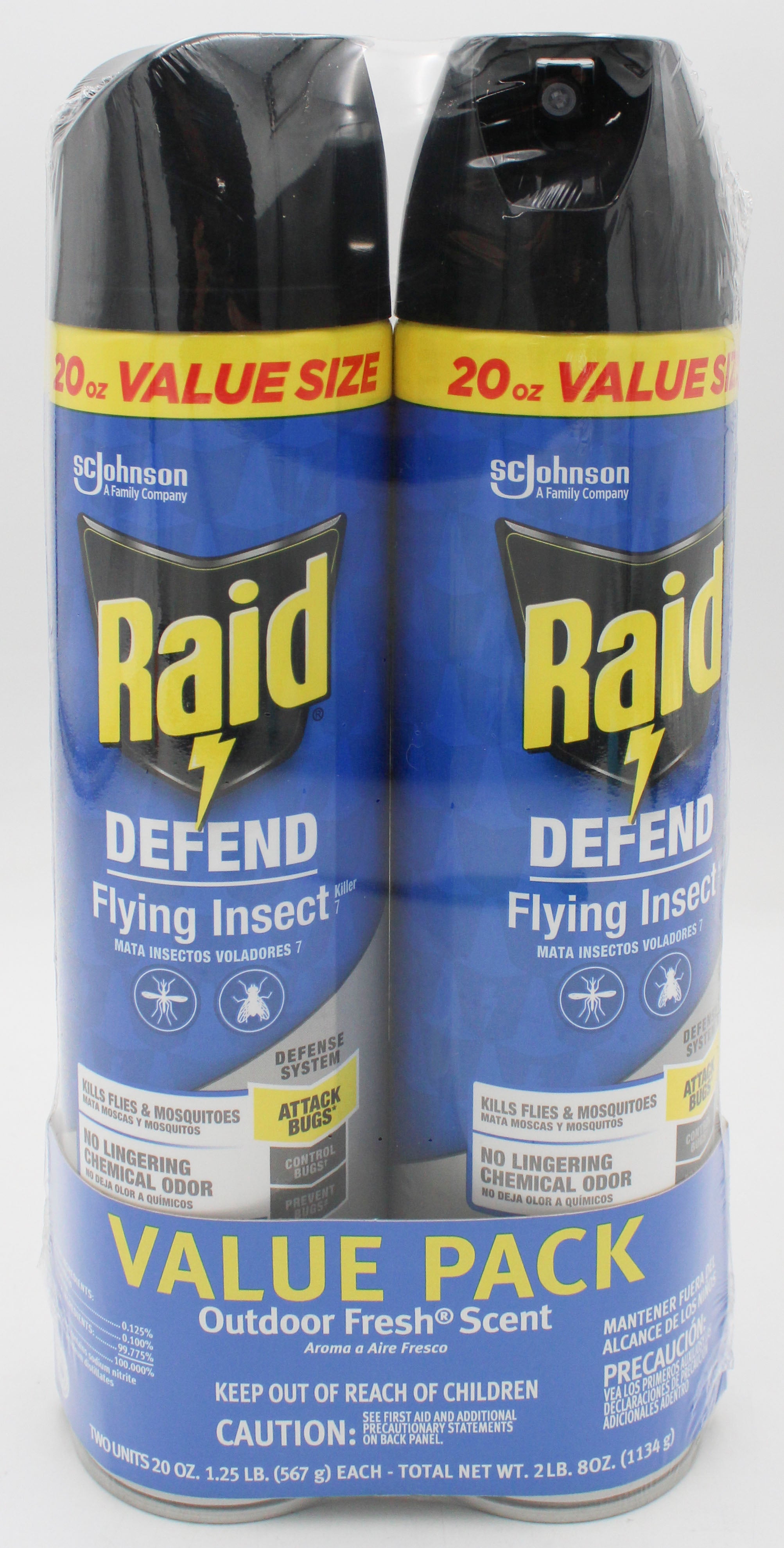 SP RAID FLYING INSECT OUTDOOR FRESH VALUE PACK 2ct 20oz EACH-