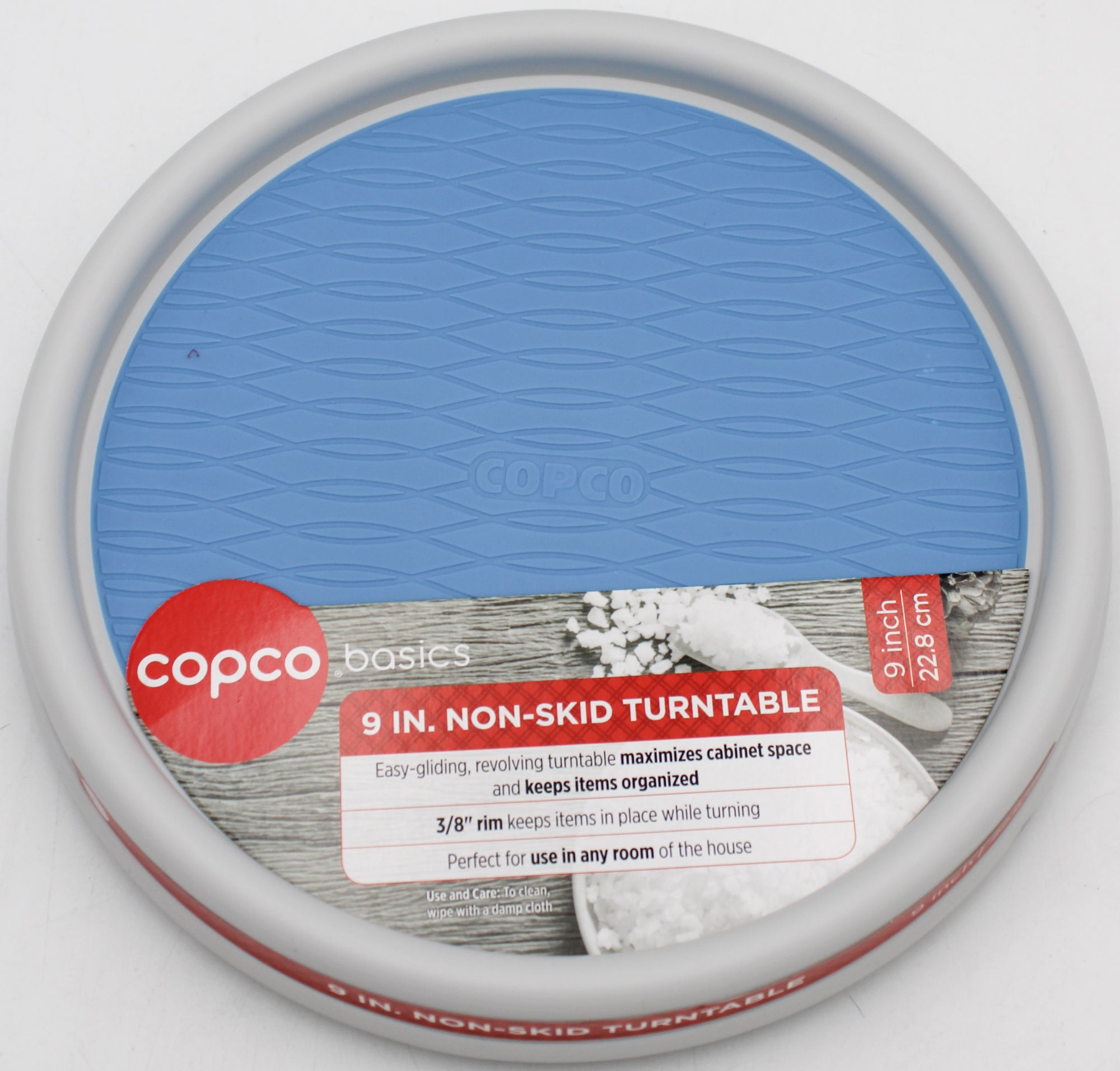 COPCO BASICS 9 INCH TURNTABLE - AZURE LINER NI