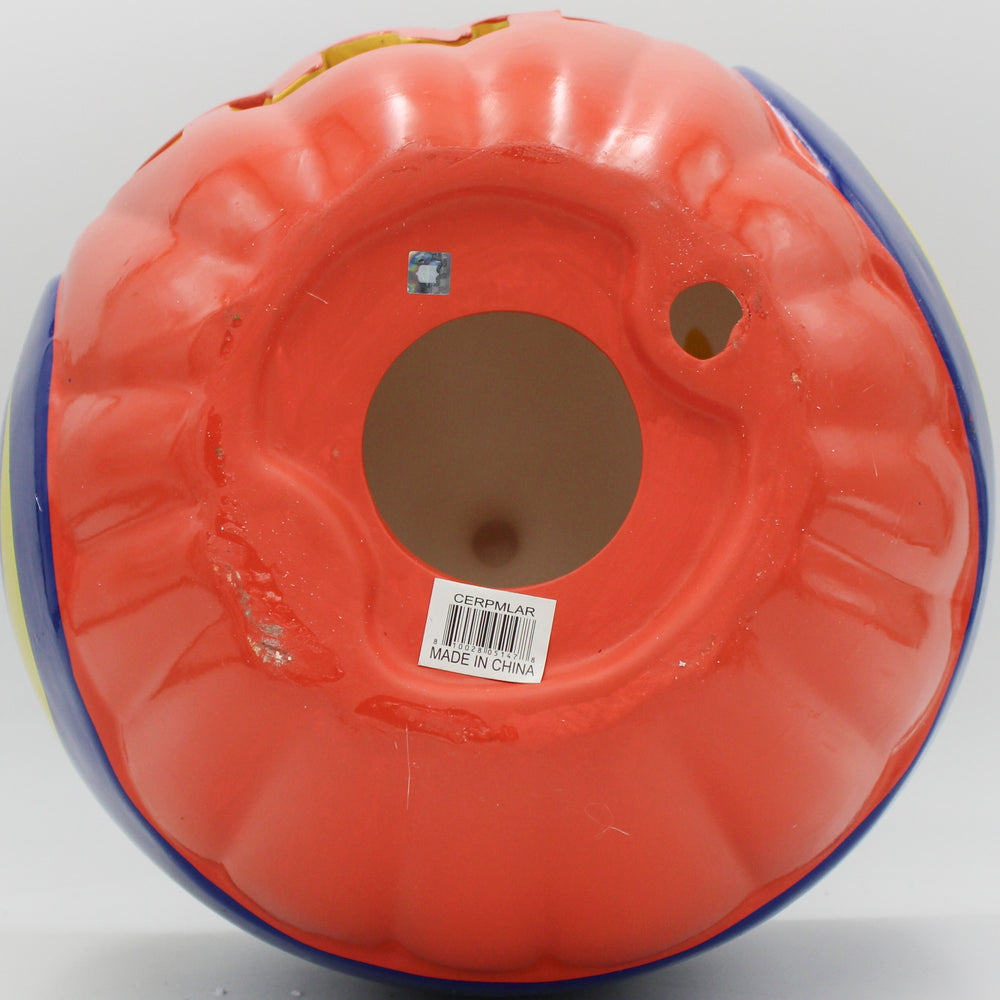 LOS ANGELES RAMS CERAMIC PUMPKIN HELMET 10"