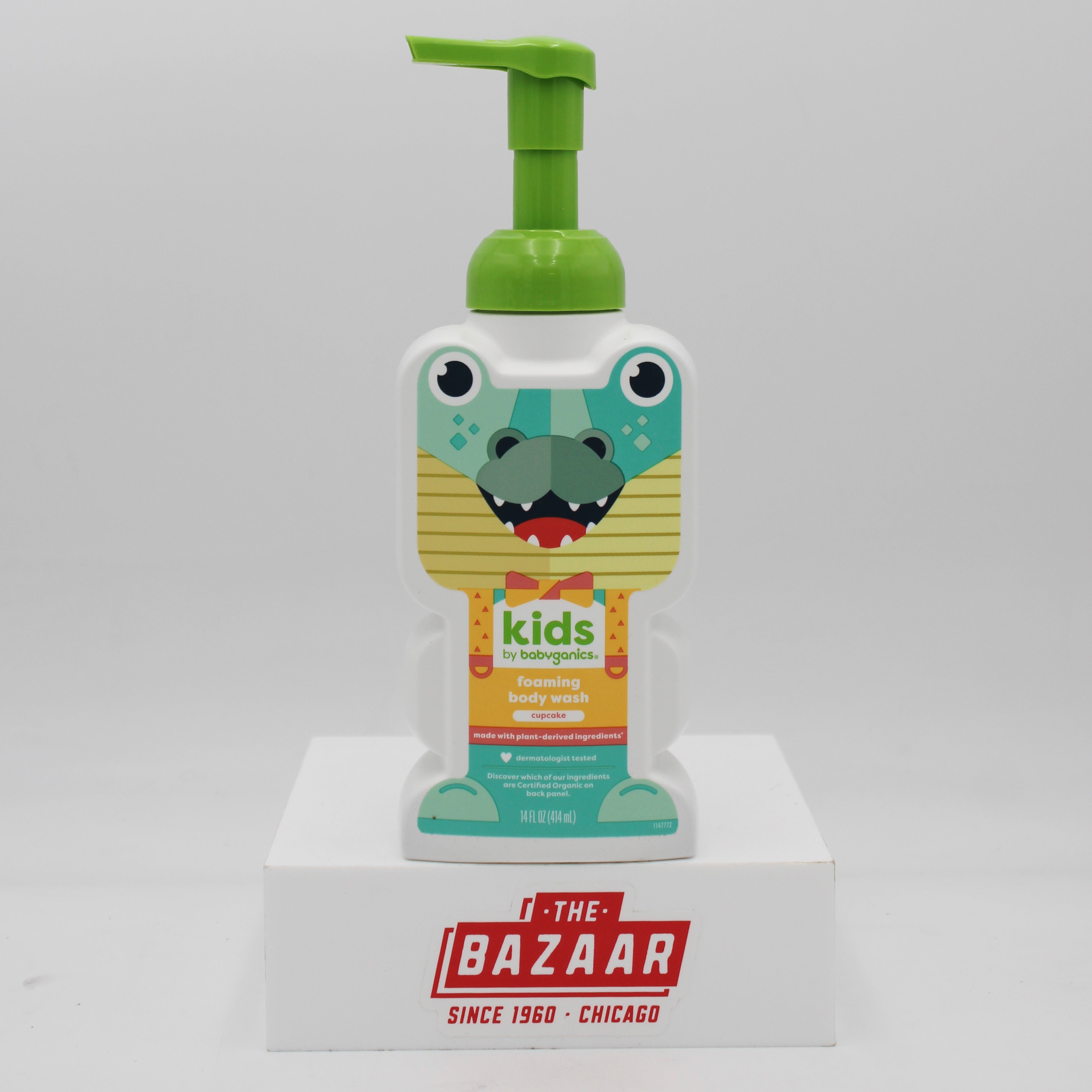 BABYGANICS KIDS FOAMING BODY WASH CUPCAKE 14floz US