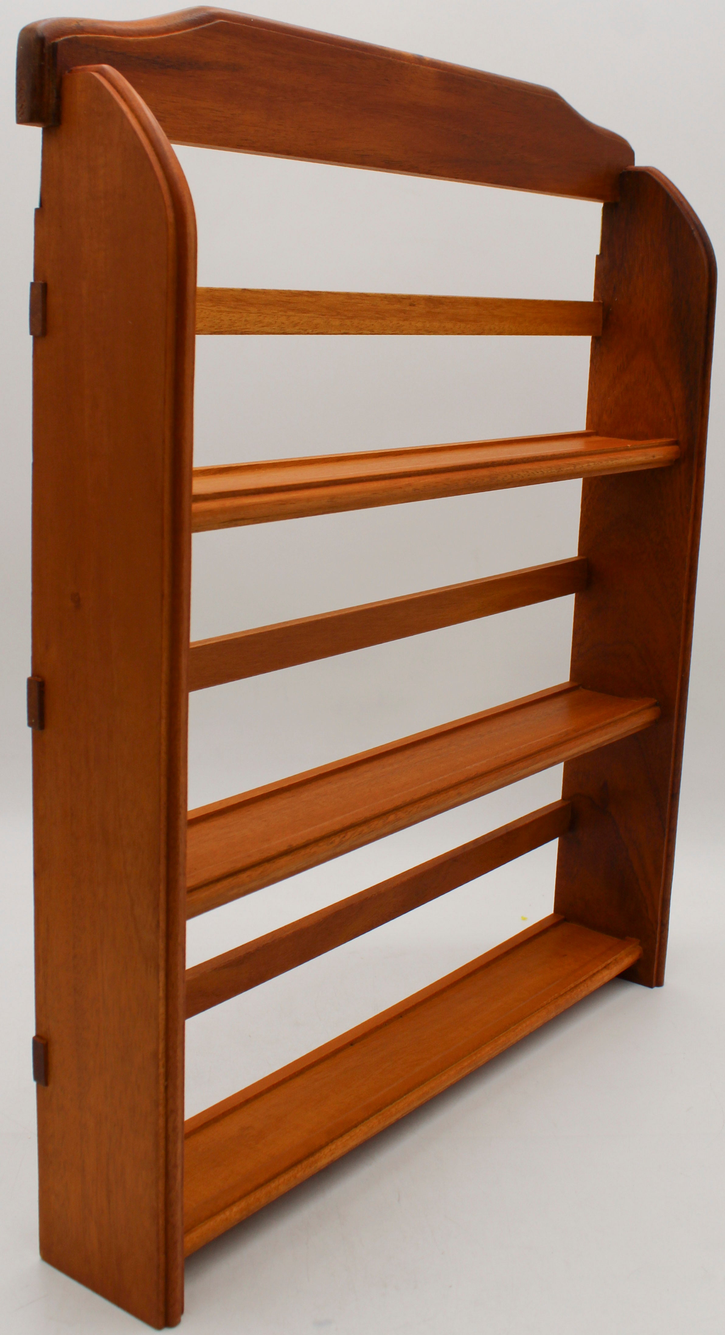 MCCORMICK 3-TIER SPICE RACK SOLID WOOD 16.13” W x 18.75” H x 2.56” D