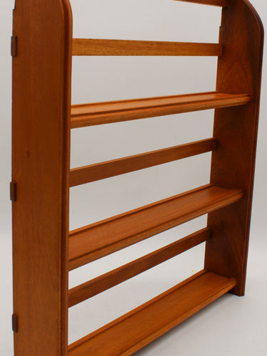 MCCORMICK 3-TIER SPICE RACK SOLID WOOD 16.13” W x 18.75” H x 2.56” D