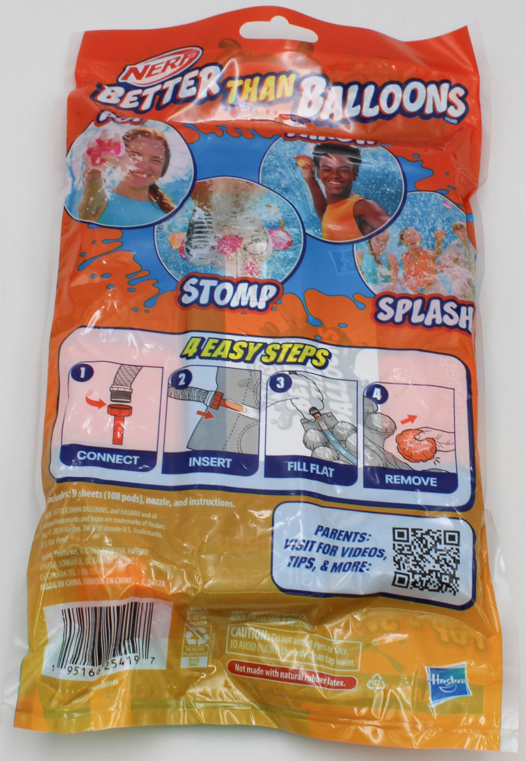 NERF BETTER THAN BALLOONS CORE 108 PODS