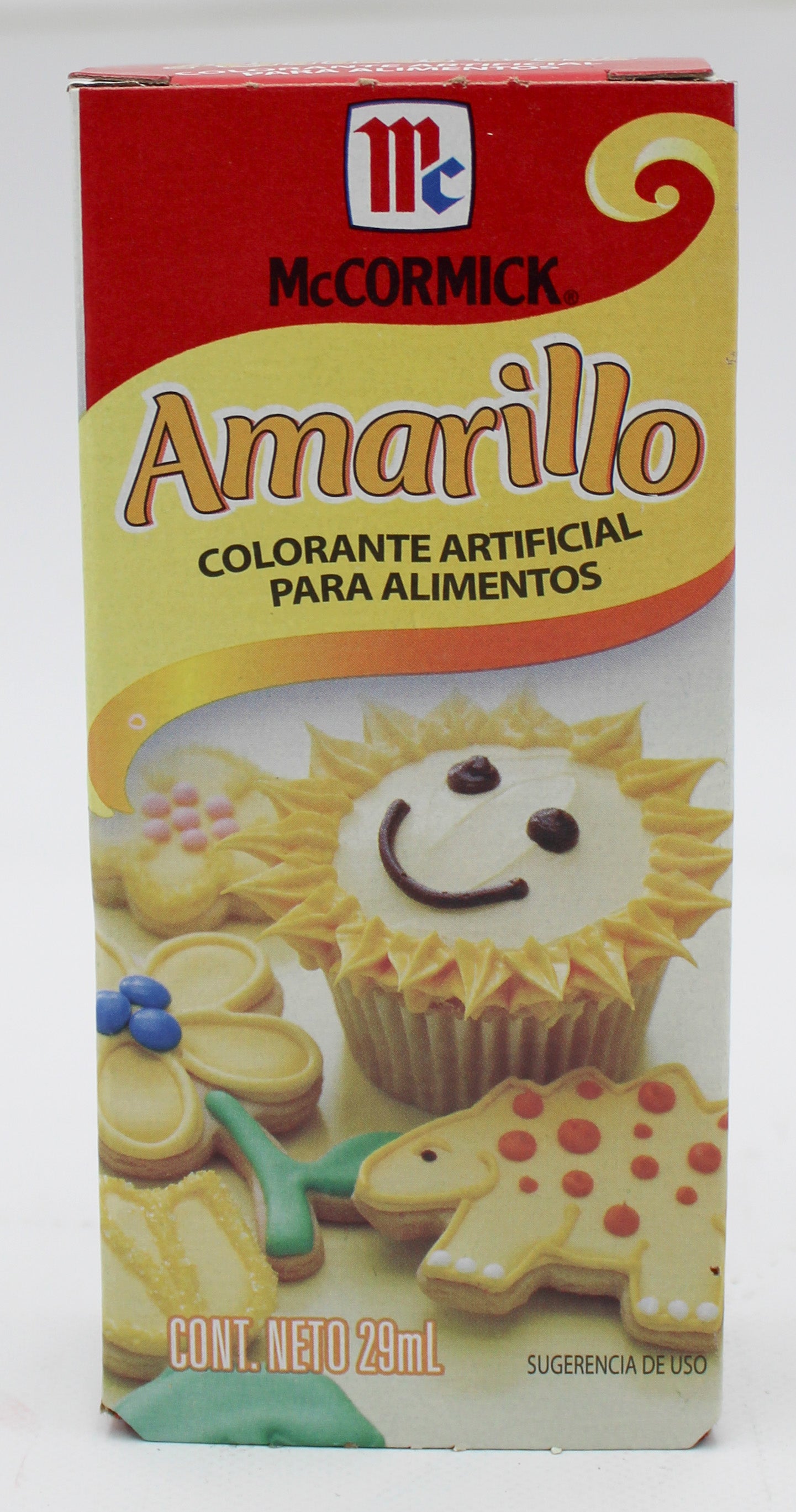 McCormick Yellow Food Color 1oz 4-Pack