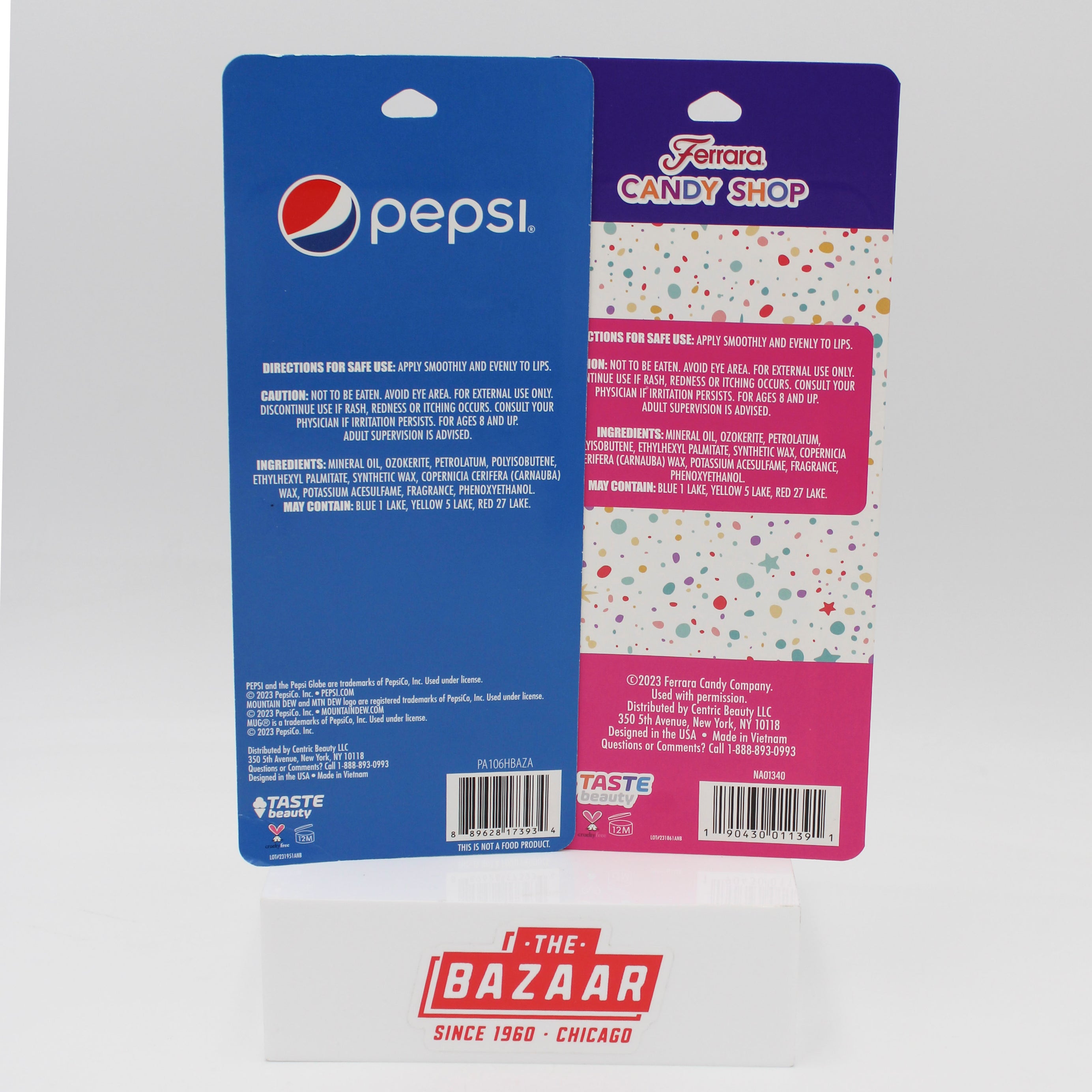 PEPSI NERDS ASSORTED LIP BALM 10ct NI