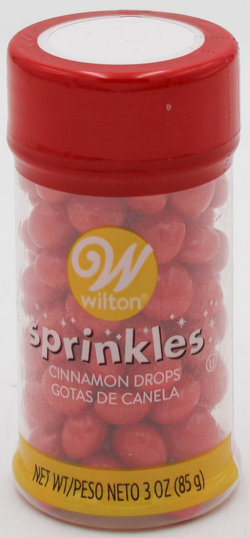 WILTON 3OZ CINNAMON DROPS SPRINKLES BB DATE 4/1/2026 NI