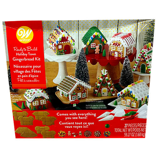 SP WILTON GINGERBREAD HSE KIT 27-PCS