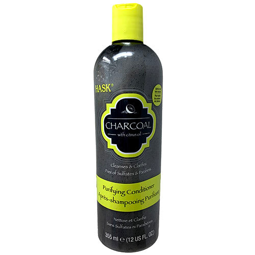 HASK PURIFYNG COND 12oz-CHARCOAL NI.