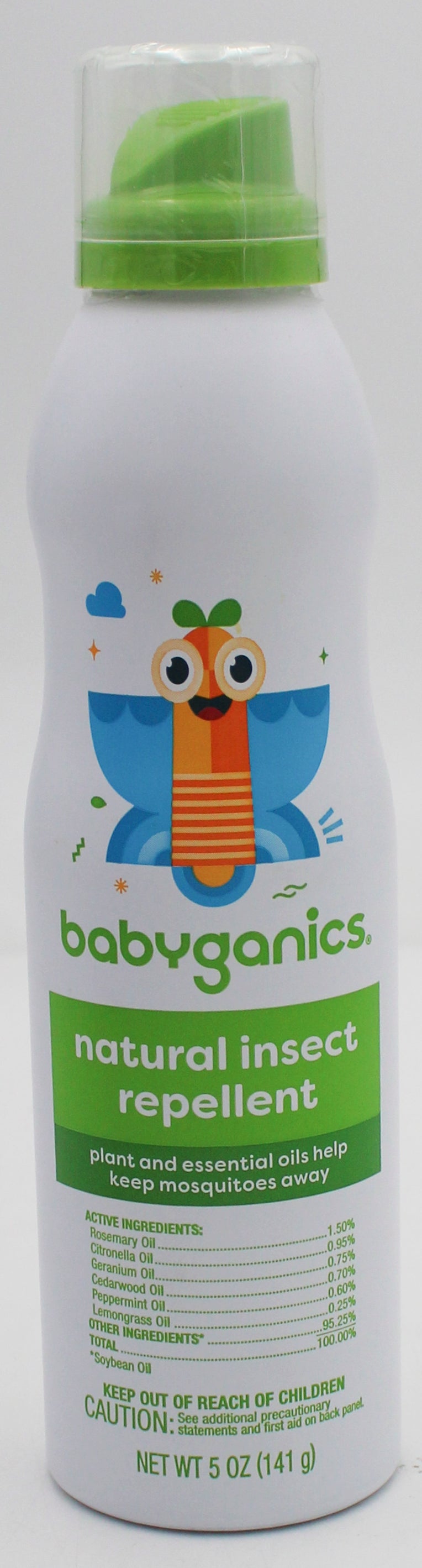 BABYGANICS INSECT REPELLANT SPRAY 5oz US