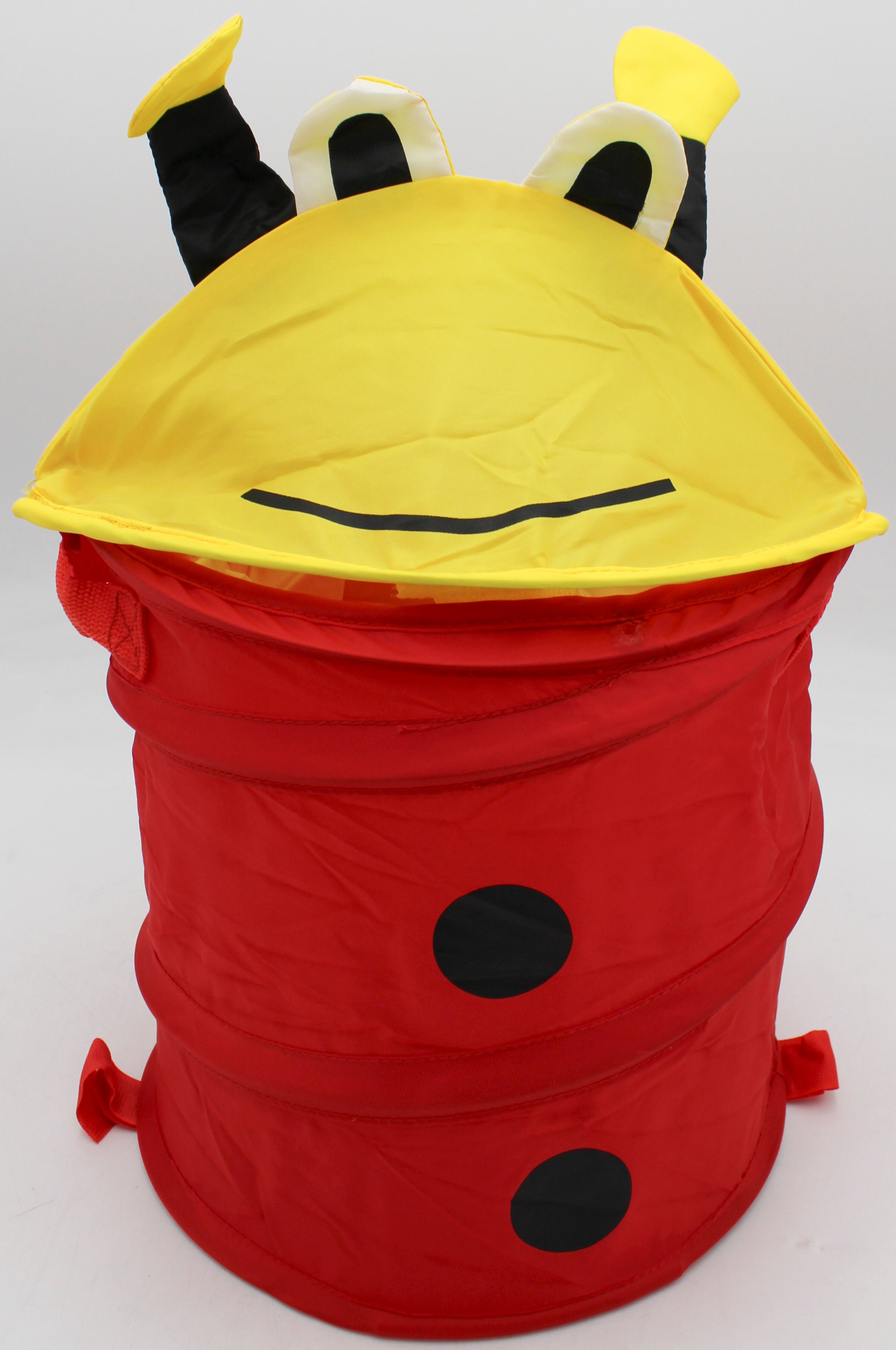 9''x14'' FOLDABLE WASTE BASKET - LADY BUG