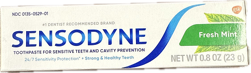 SENSODYNE FRESH MINT TOOTHPASTE 0.8oz  EXP 4/30/25 - NI