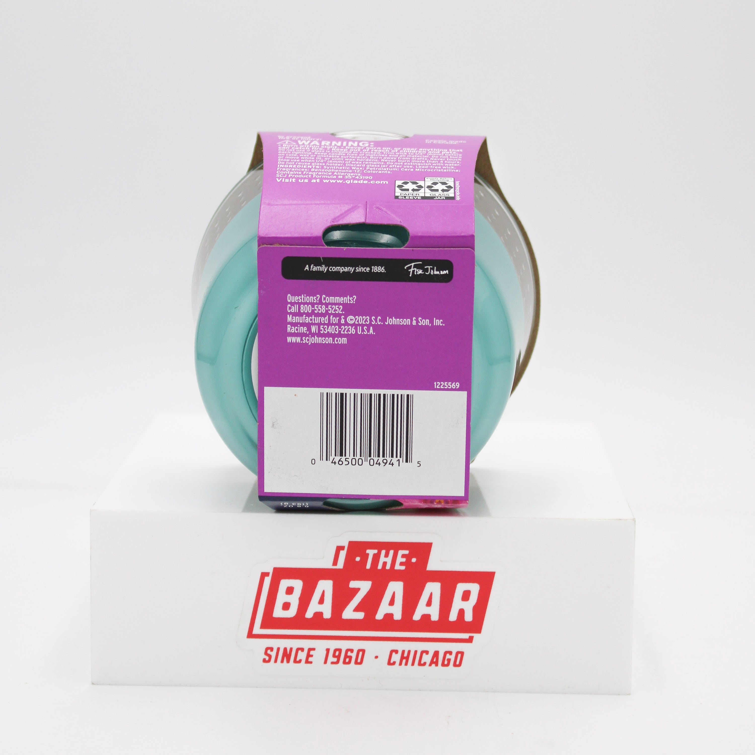 SP GLADE FRESH  3 WICK CANDLE ORCHID & NEROLI 6.8oz