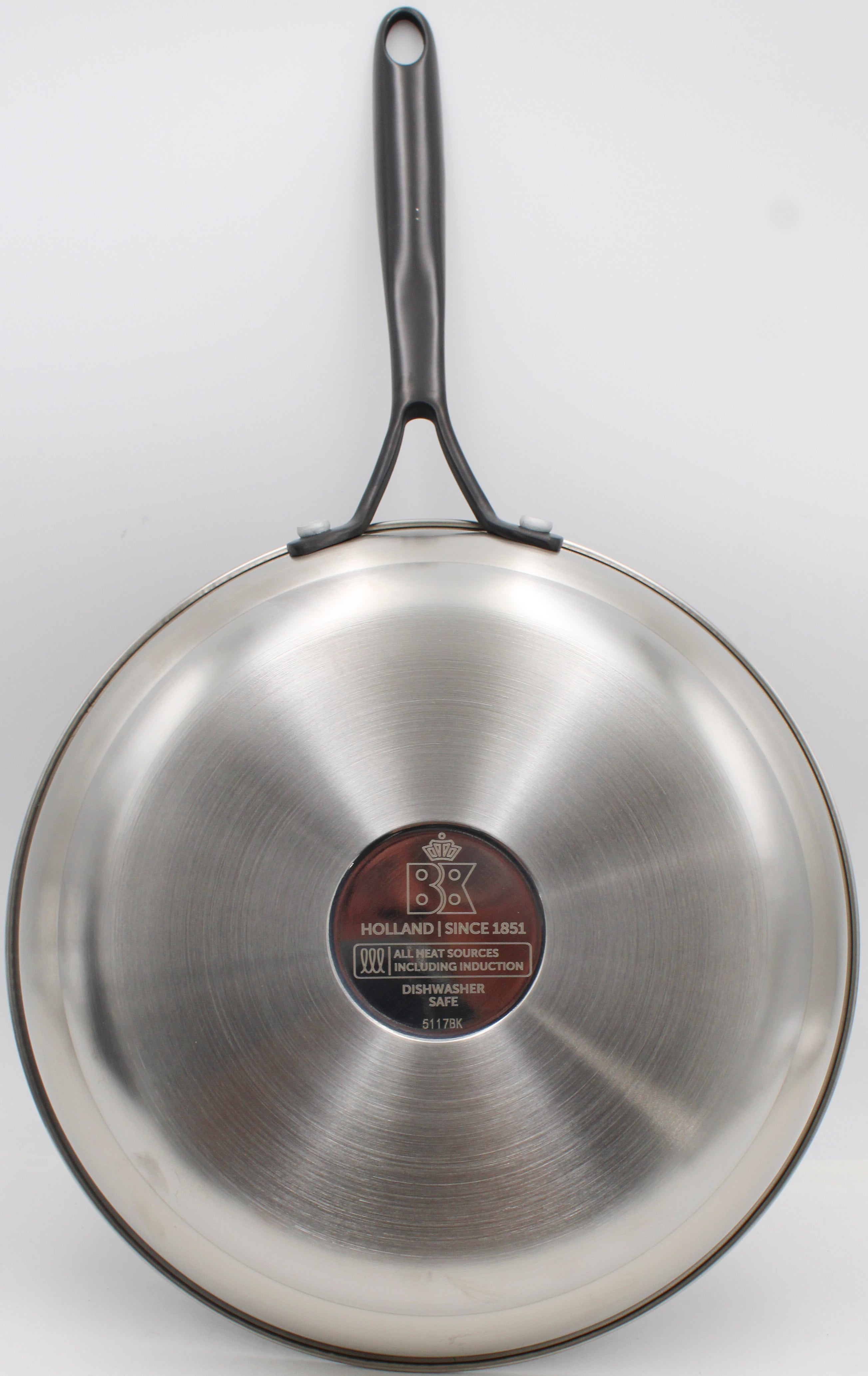 9.5'' NS BLACK CERAMIC FRY PAN REMAILER NI