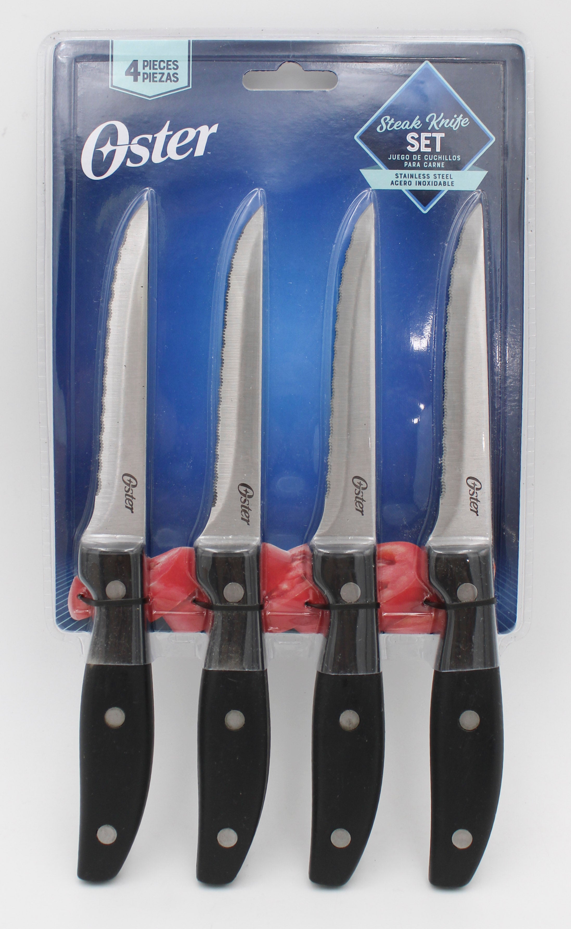 OSTER GRANGER 4PK 4.5IN SS STEAK KNIFE SET NI